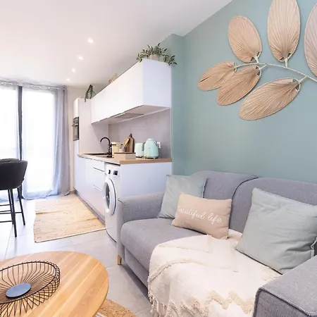 Magnifique T3 Bord De Garage Prive Classe 3 Etoiles Lejlighed Collioure