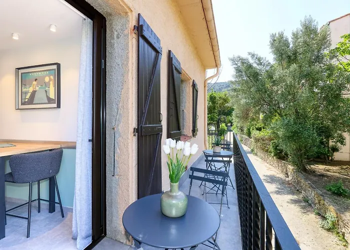 Magnifique T3 Bord De Garage Prive Classe 3 Etoiles * Collioure